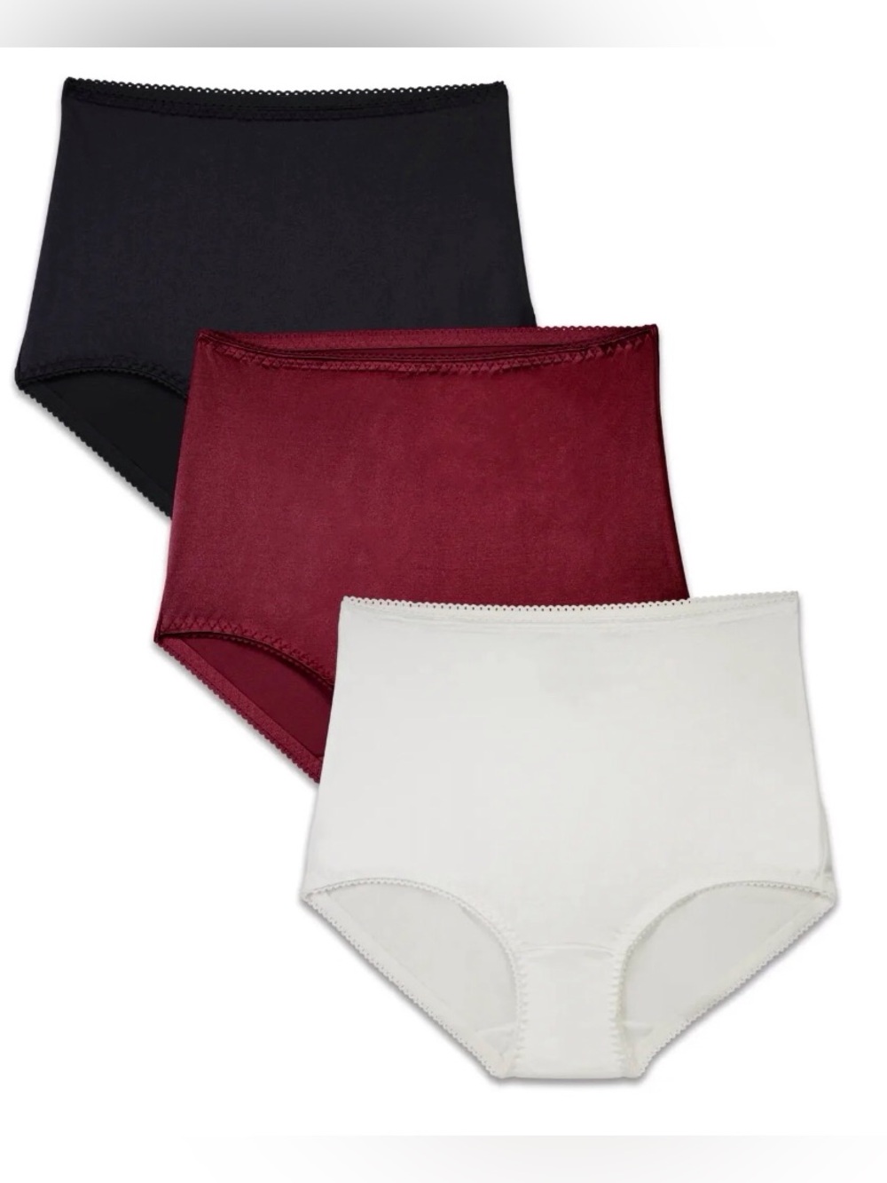 Vanity Fair Radiant Women's Underwear High Waist, Light Control Shaping, 3-Pack